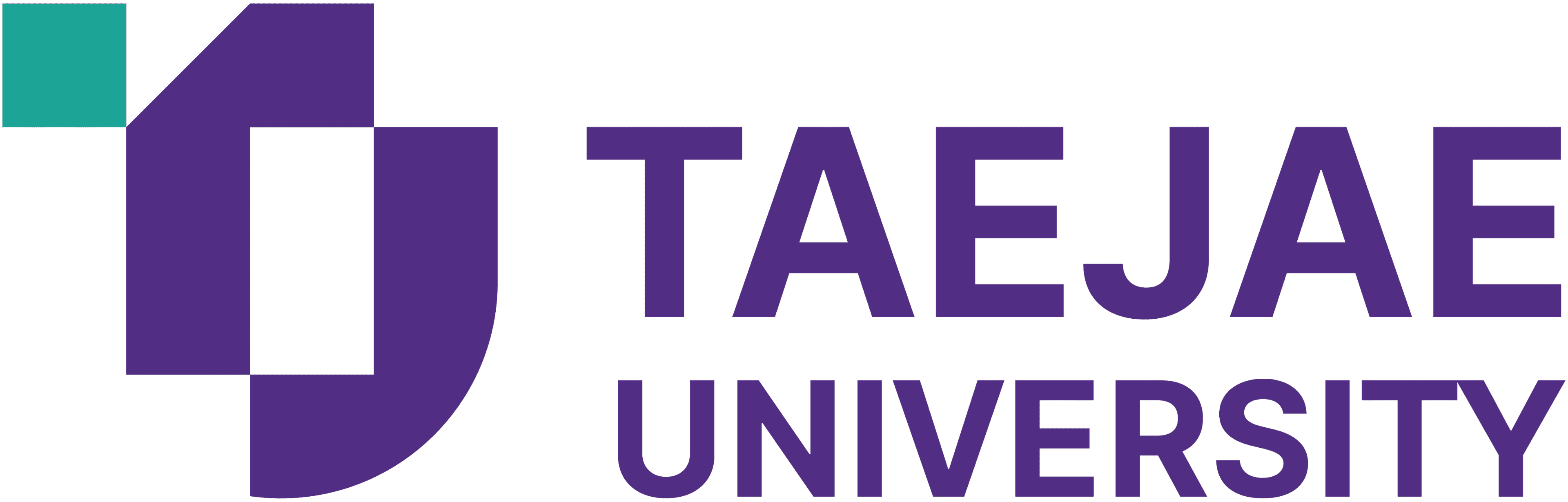 Taejae University Logo